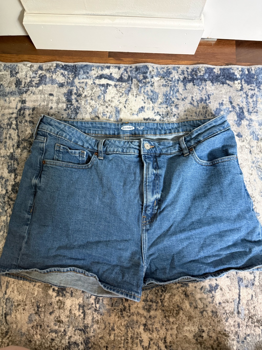 Madewell Women's Blue Denim Jean Shorts